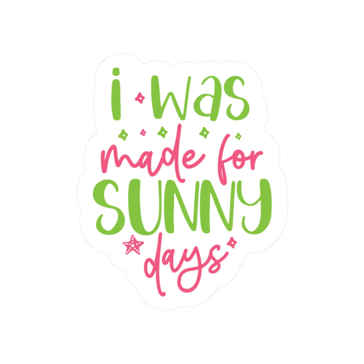 Sunny Days Kiss-Cut Stickers