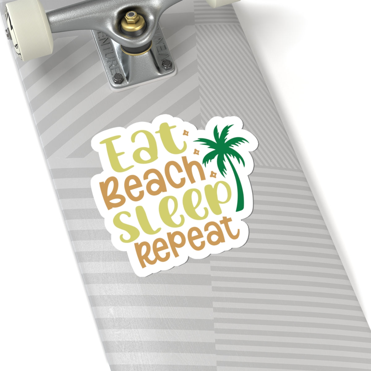 Chic Beachy Kiss-Cut Stickers for Fun Vibes