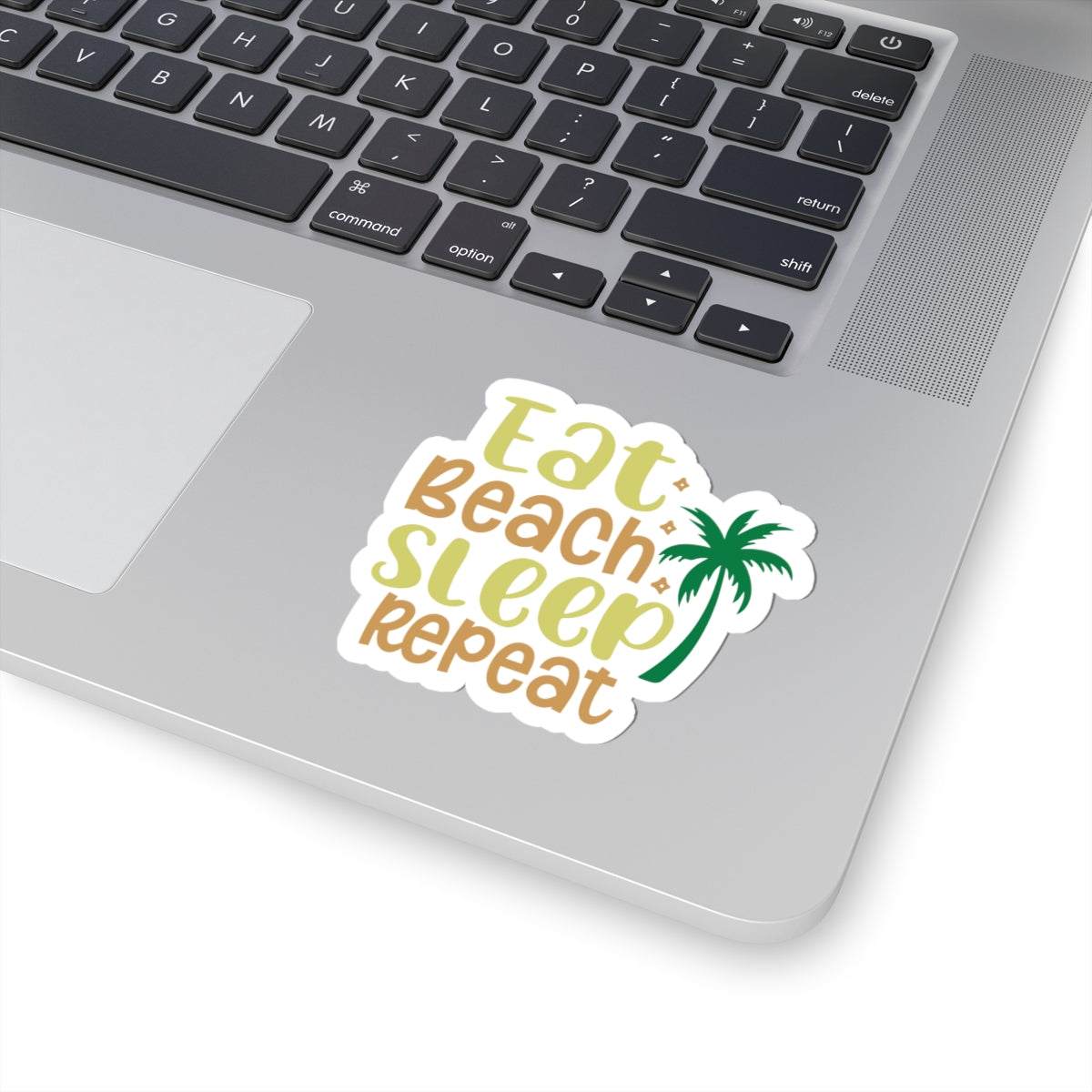 Chic Beachy Kiss-Cut Stickers for Fun Vibes