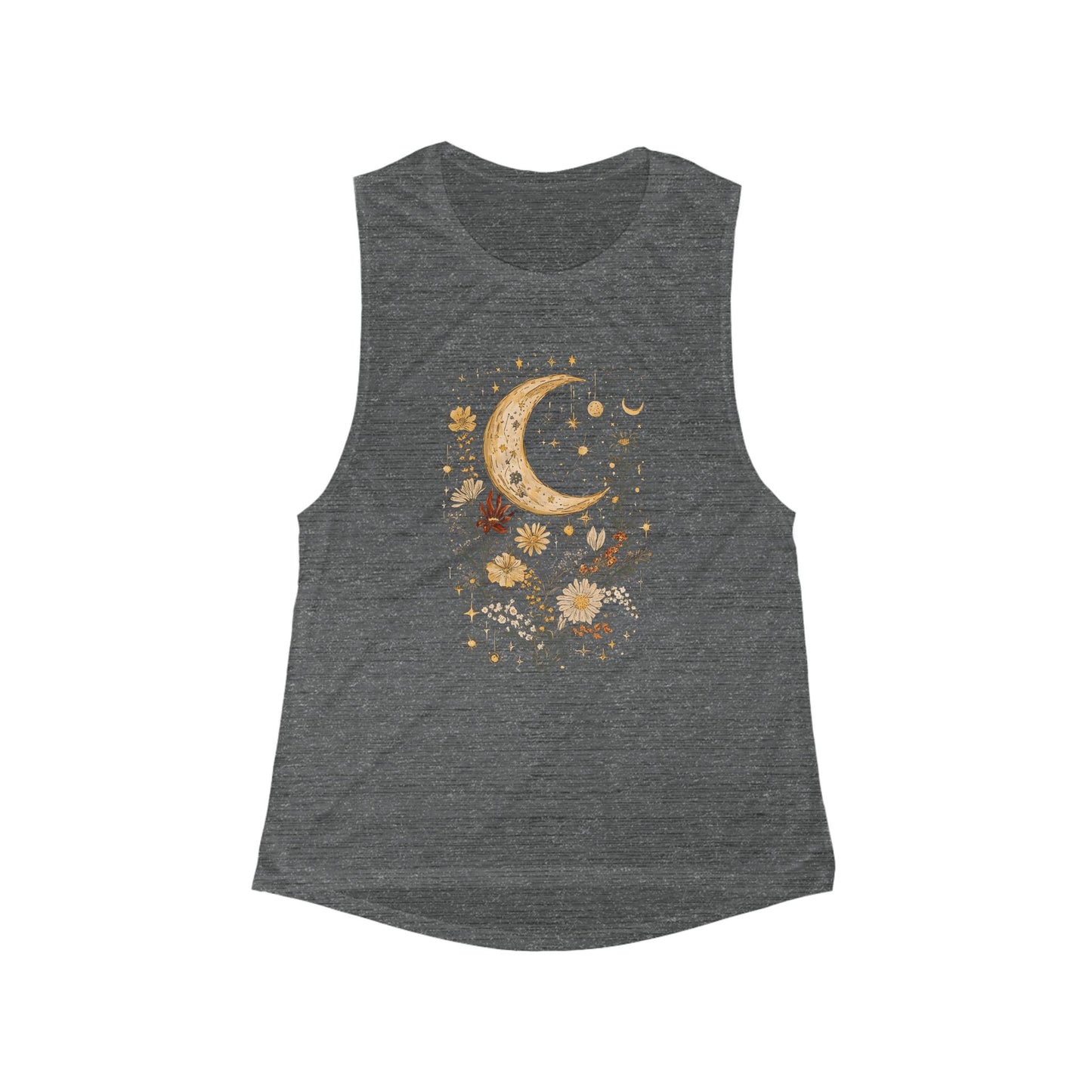 Celestial Floral Women's Flowy Muscle Tank