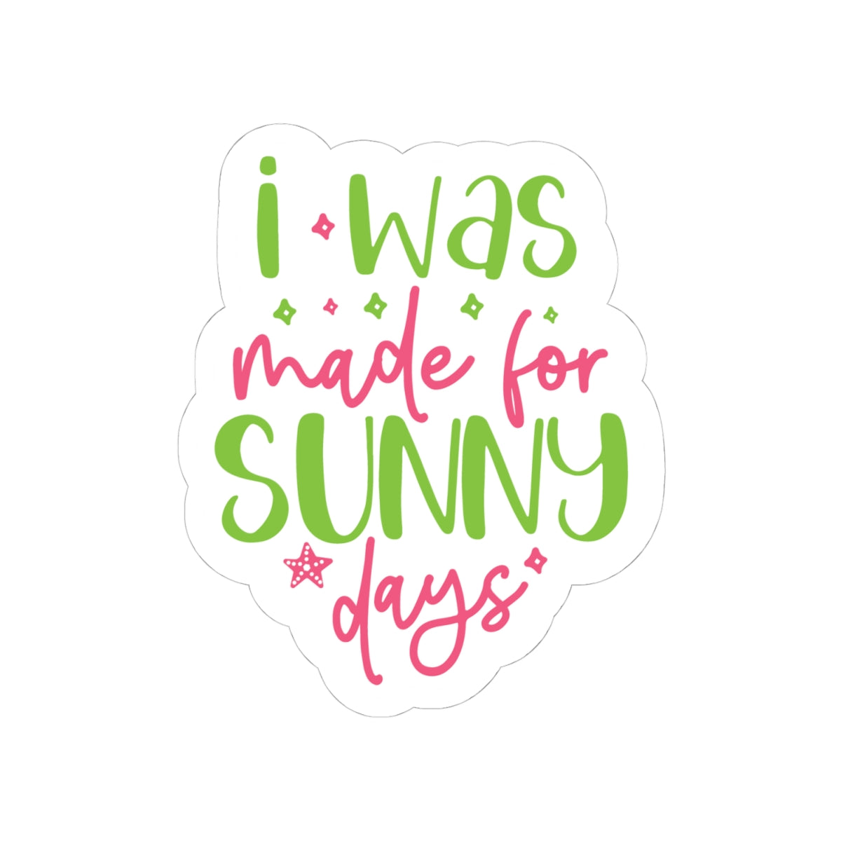 Sunny Days Kiss-Cut Stickers