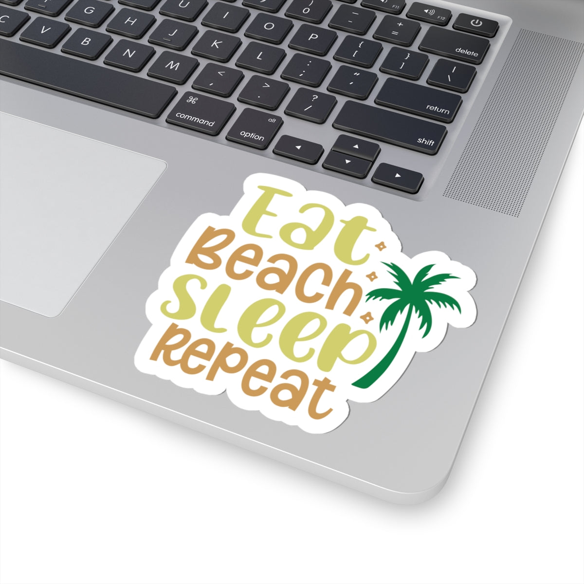 Chic Beachy Kiss-Cut Stickers for Fun Vibes