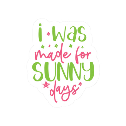 Sunny Days Kiss-Cut Stickers