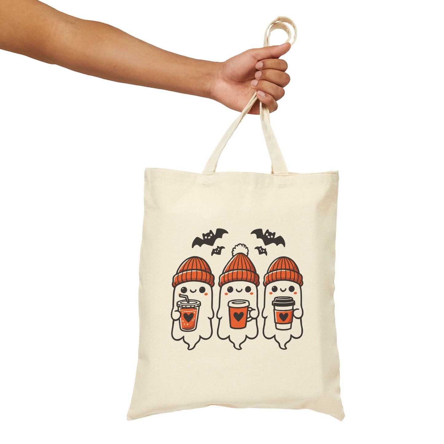 Whimsical Ghosts Halloween Tote Bag