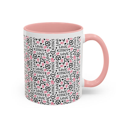 Love and Kisses Coffee Mug (11 oz)