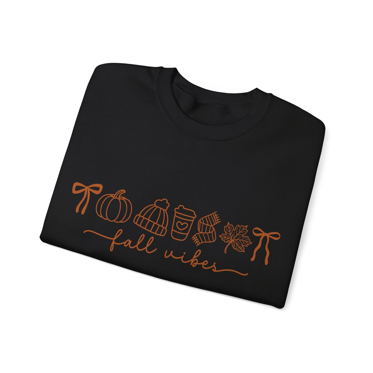 Embroidered Fall Vibes Sweatshirt