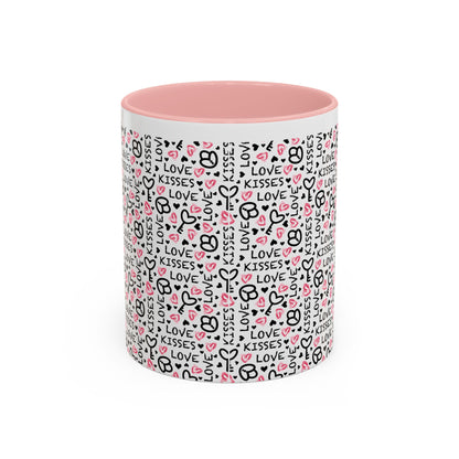 Love and Kisses Coffee Mug (11 oz)