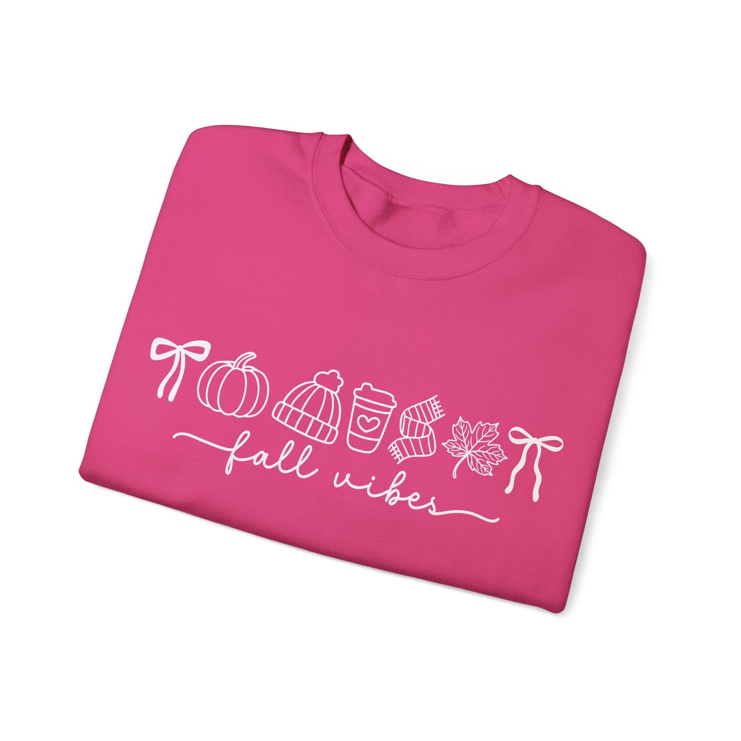 Embroidered Fall Vibes Sweatshirt