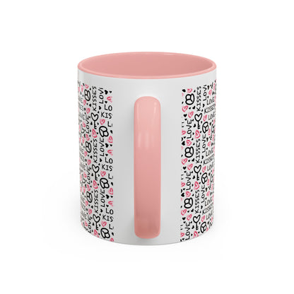 Love and Kisses Coffee Mug (11 oz)