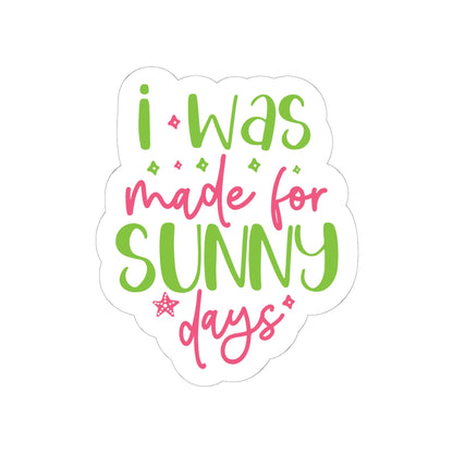 Sunny Days Kiss-Cut Stickers