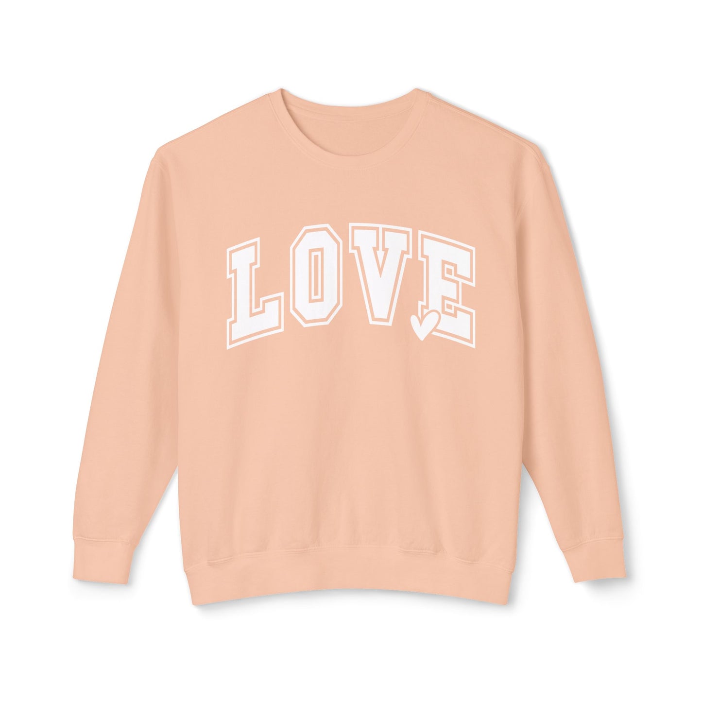 Love Unisex Lightweight Crewneck Sweatshirt