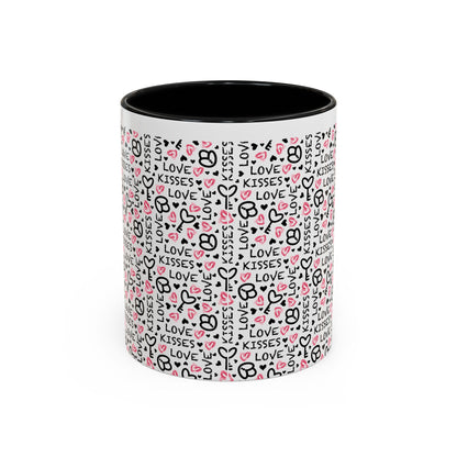 Love and Kisses Coffee Mug (11 oz)