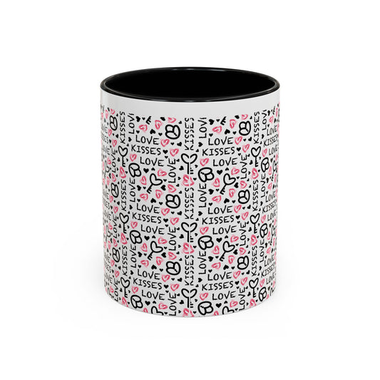 Love and Kisses Coffee Mug (11 oz)