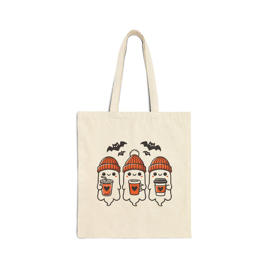 Whimsical Ghosts Halloween Tote Bag