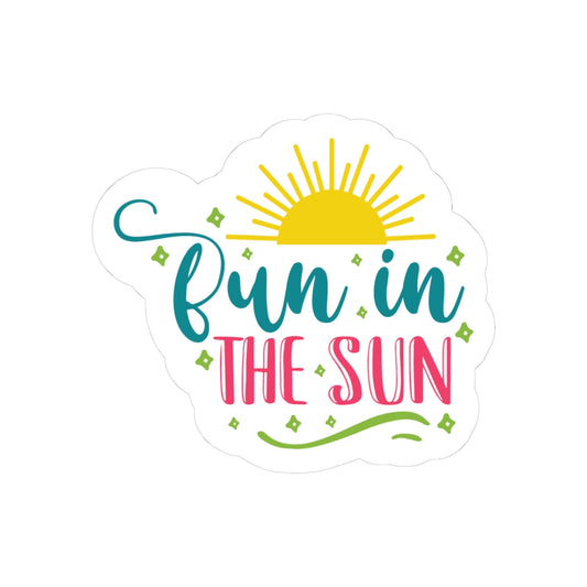 Fun in the Sun Kiss-Cut Stickers