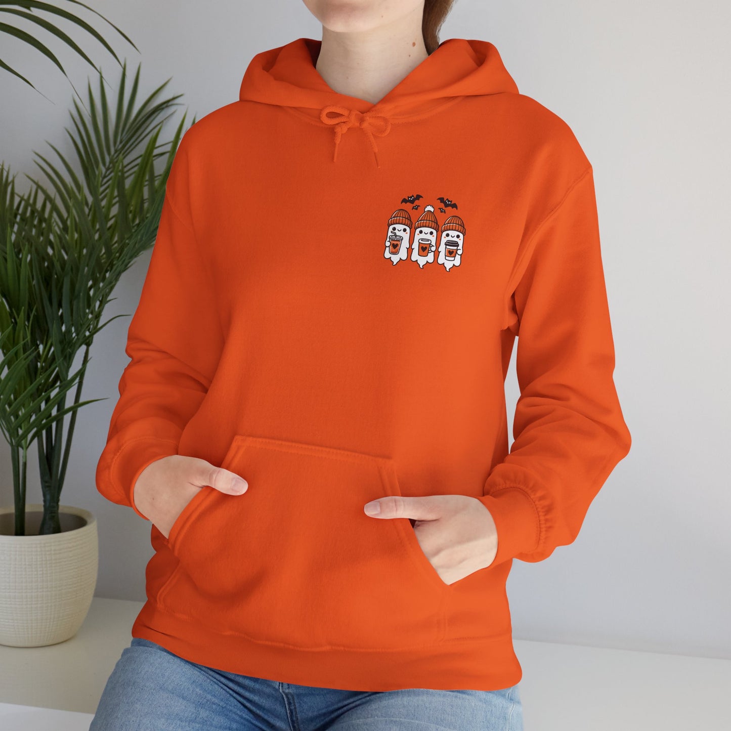 Cozy Ghosts Halloween Hoodie
