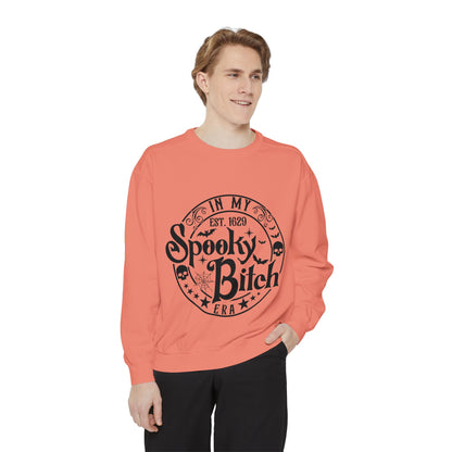 Spooky Bitch Garment-Dyed Sweatshirt