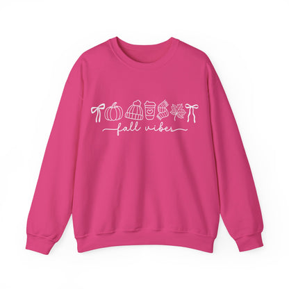 Embroidered Fall Vibes Sweatshirt