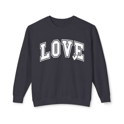 Love Unisex Lightweight Crewneck Sweatshirt