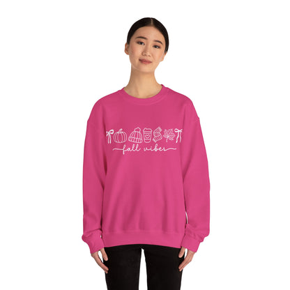 Embroidered Fall Vibes Sweatshirt
