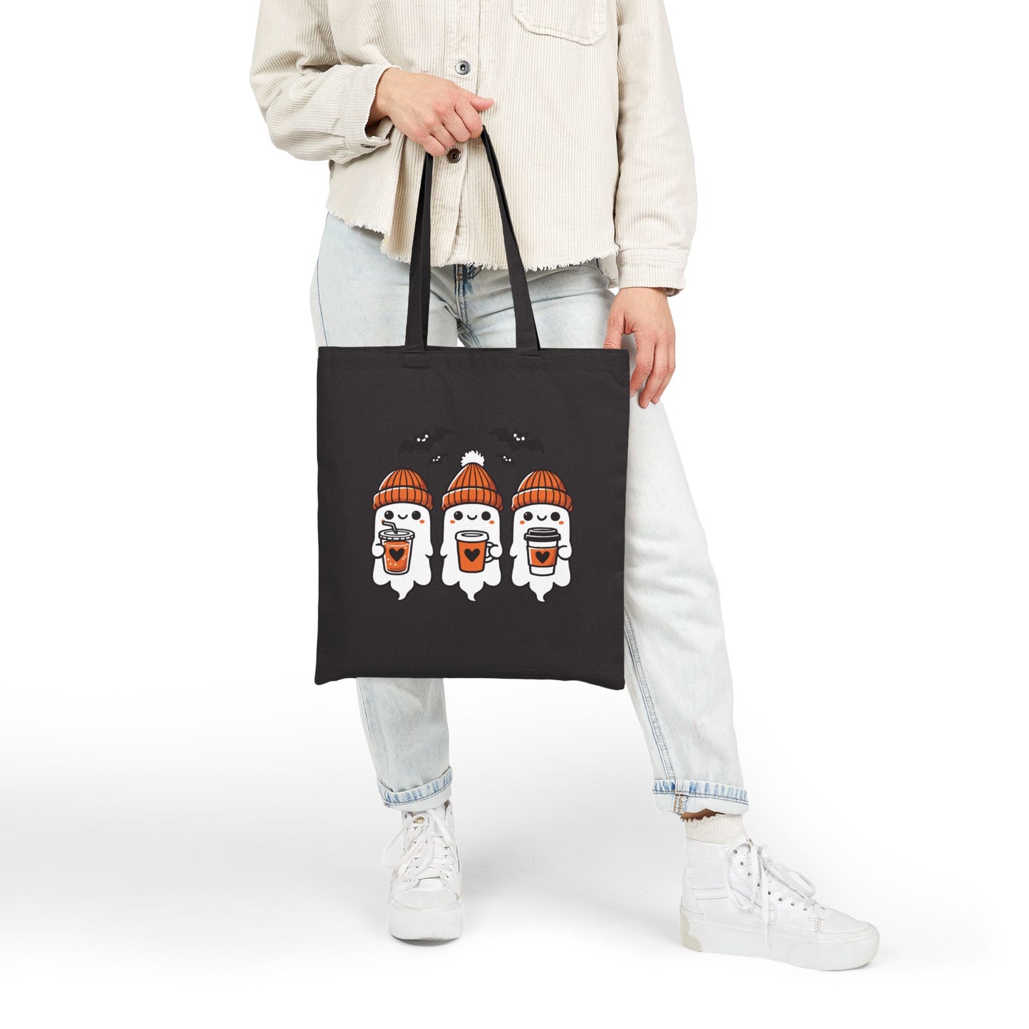 Whimsical Ghosts Halloween Tote Bag