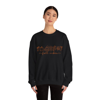 Embroidered Fall Vibes Sweatshirt