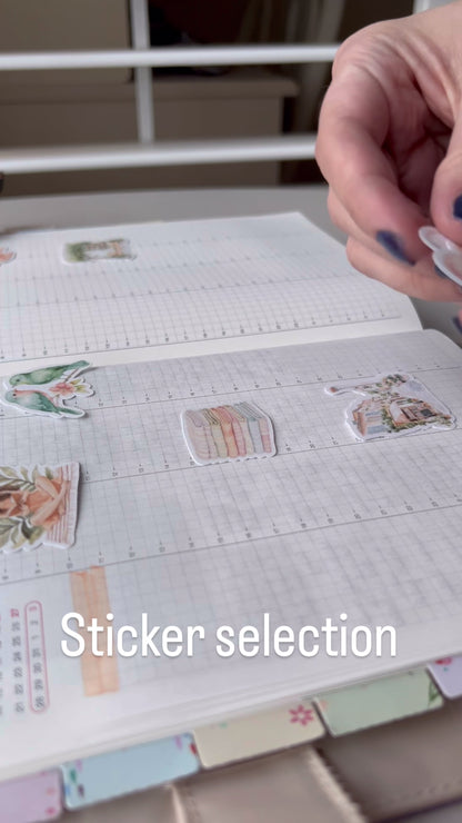 Summery August Sticker Collection