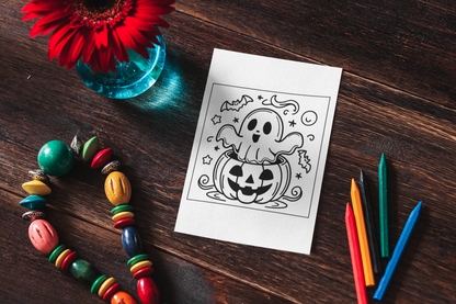 Halloween Coloring Book Vol. 1