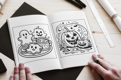 Halloween Coloring Book Vol. 1